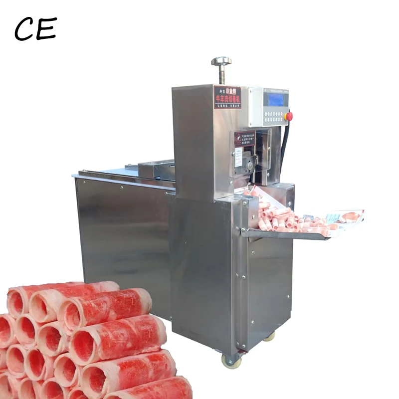 

Efficient And Energy-Saving Bacon Slicer, Commercial Cnc Single Cut Lamb Roll Machine