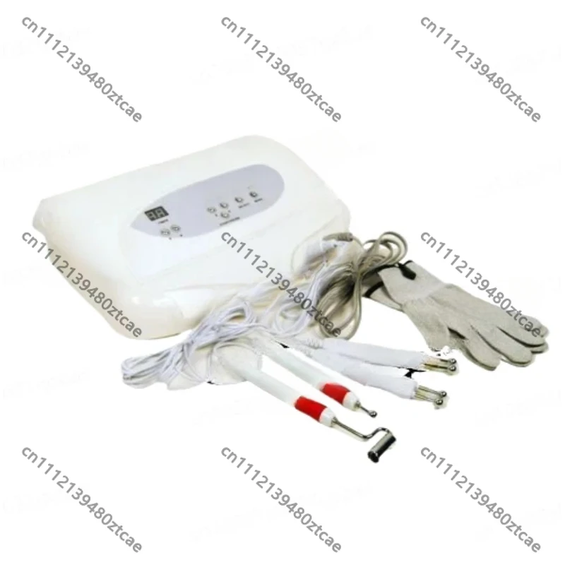 Au-8403 Microcurrent Facial Toning Device Galvanic Skin Lifting Machine With Conductive Gloves For Beauty Salon Home Skin Care