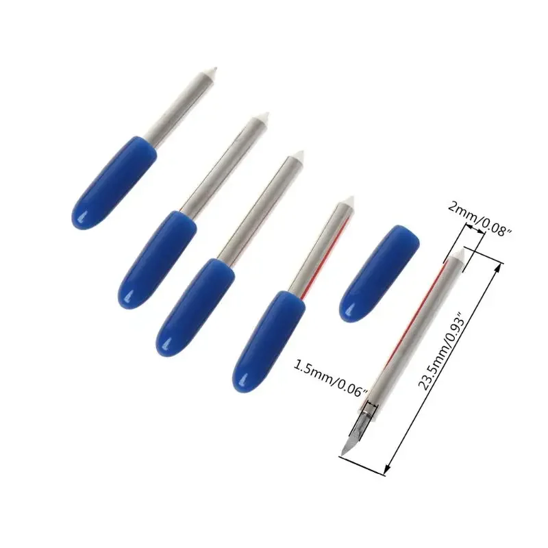 5 шт. 30 ° 45 ° 60 ° режущий плоттер для винилового резака Roland