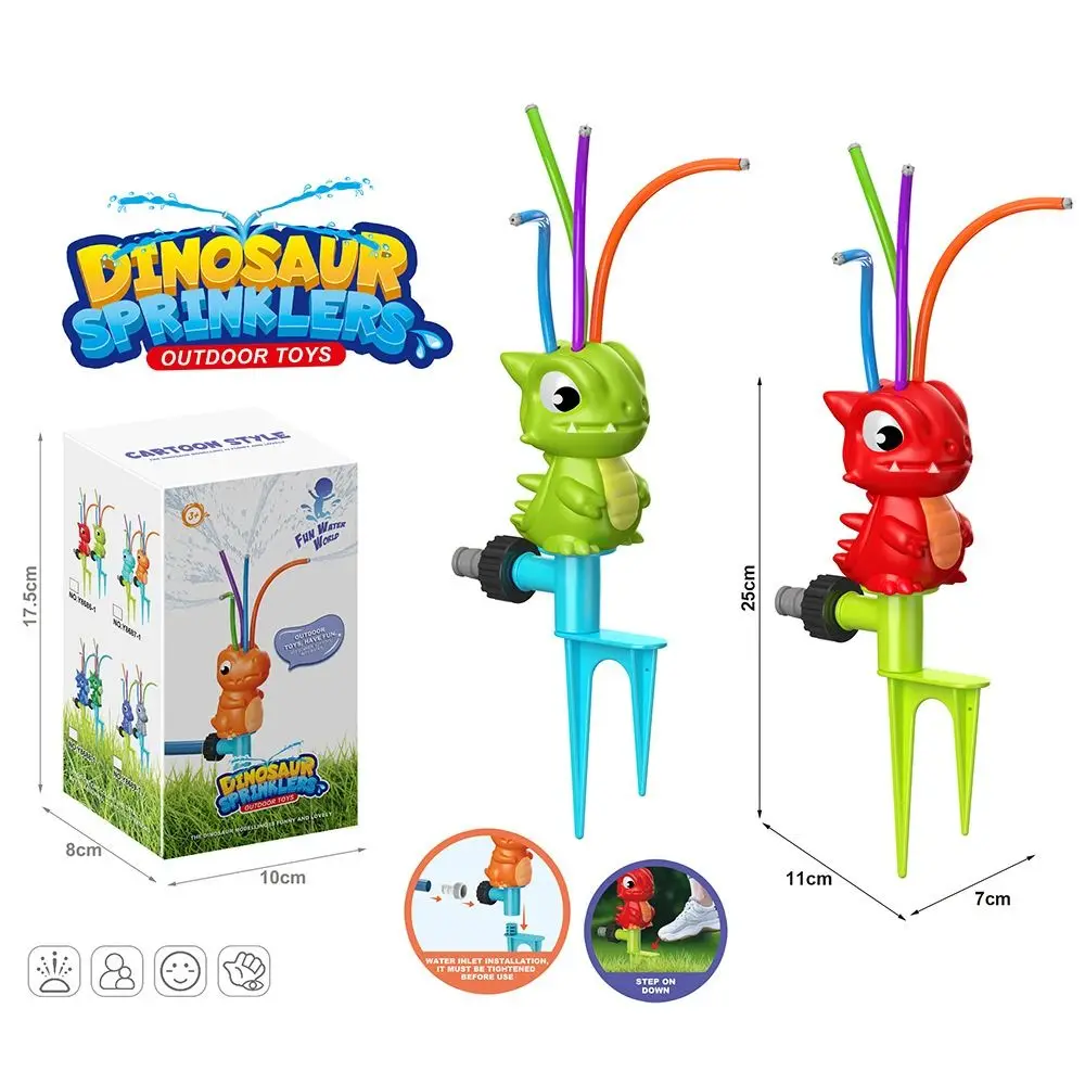 

ABS Dinosaur Sprinkler New Funny Sprinkler Outdoor Water Spray Toy Garden Water Toys Backyard