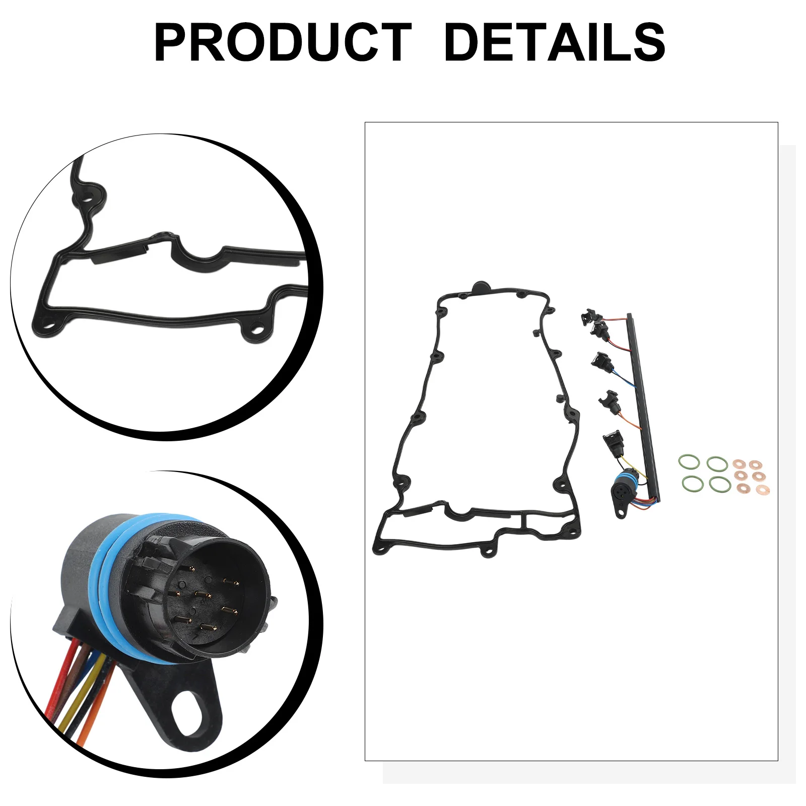 

For Discovery 2 Td5 Car Fuel Injector Wiring Harness AMR6103 And Rocker Gasket Engine Parts Direct Replacement