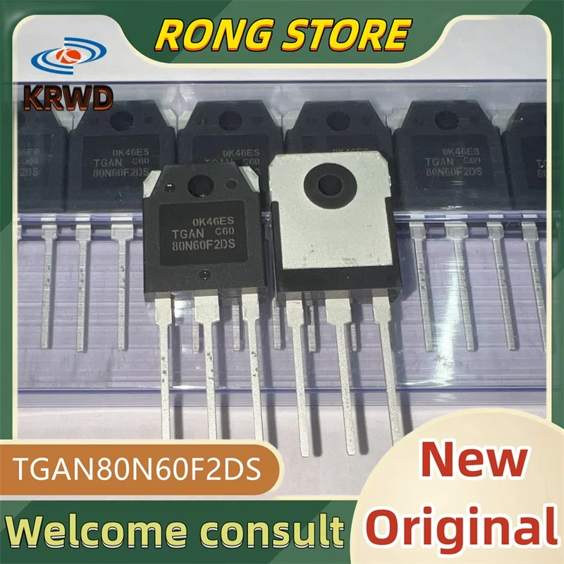 

5 шт. новые и оригинальные чипы IC TGAN80N60F2DS TGAN80N60 80N60F2DS TO-3P