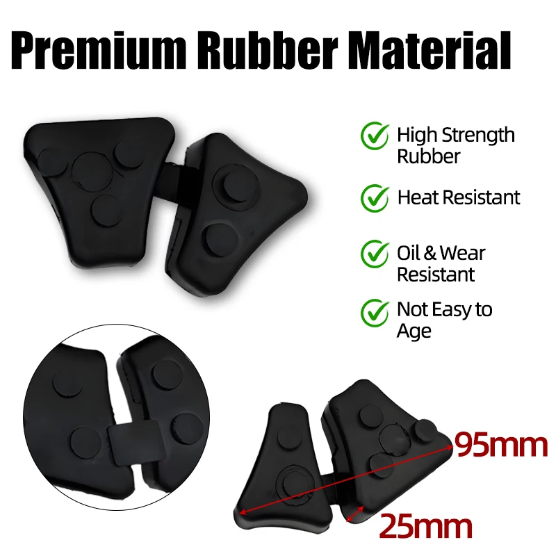 Motorcycle Rear Damper Buffer Set For Yamaha 5Y1253640000 XT600X TTR600 Shock Absorption Cushion Rubber Moto Parts Replacement