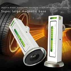 Magnetic Four Wheel Position Level Car Measurement Tool Four Wheel Positioner Camber Caster Gauge Auto Measurement Accessories