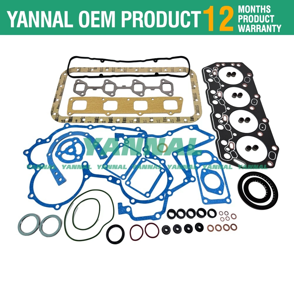 For Toyota 2Z Full Overhaul Gasket Set Fit Forklift 6FD20 6FD25 TRACTO 5F engine