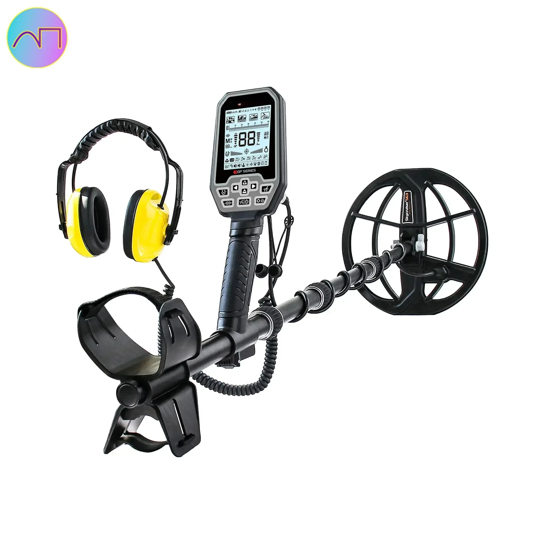 

For New Multi-Frequency Underground Metal Detector Waterproof Professional Gold Metal Detector S63 Gold Detector