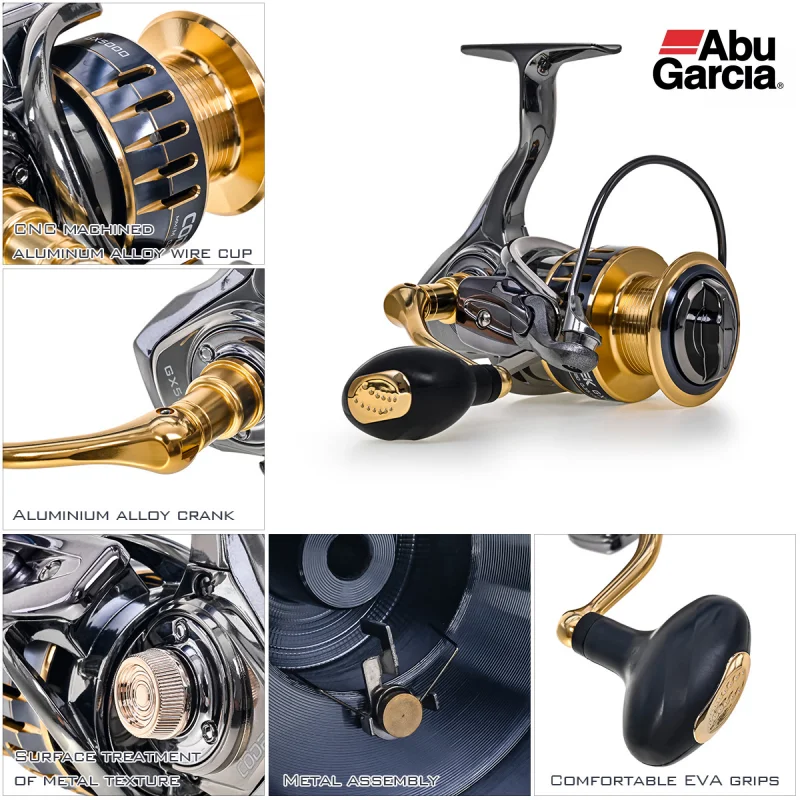 รอก ABU GARCIA GX1000-7000 ซีร - Abu Garcia Reel Max บทวิจารณ์และราคา