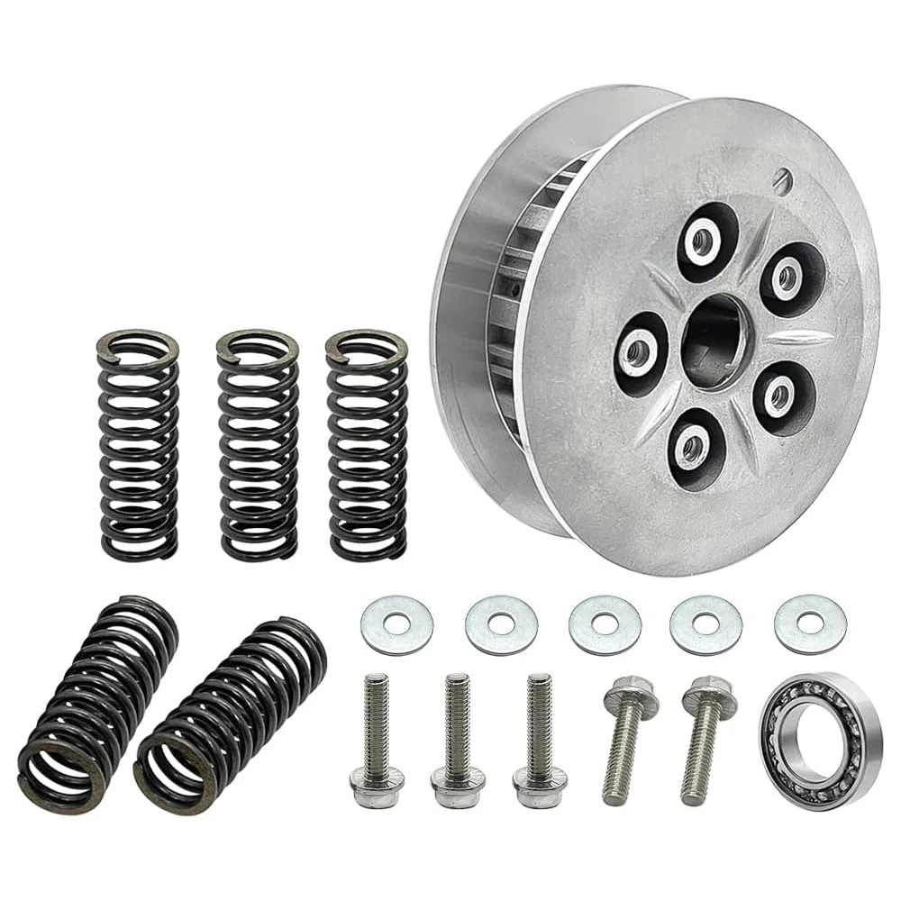 Clutch Pressure Plates Kit & Bearing For Honda Sportrax 400 TRX400EX 2005 2006 2007 2008