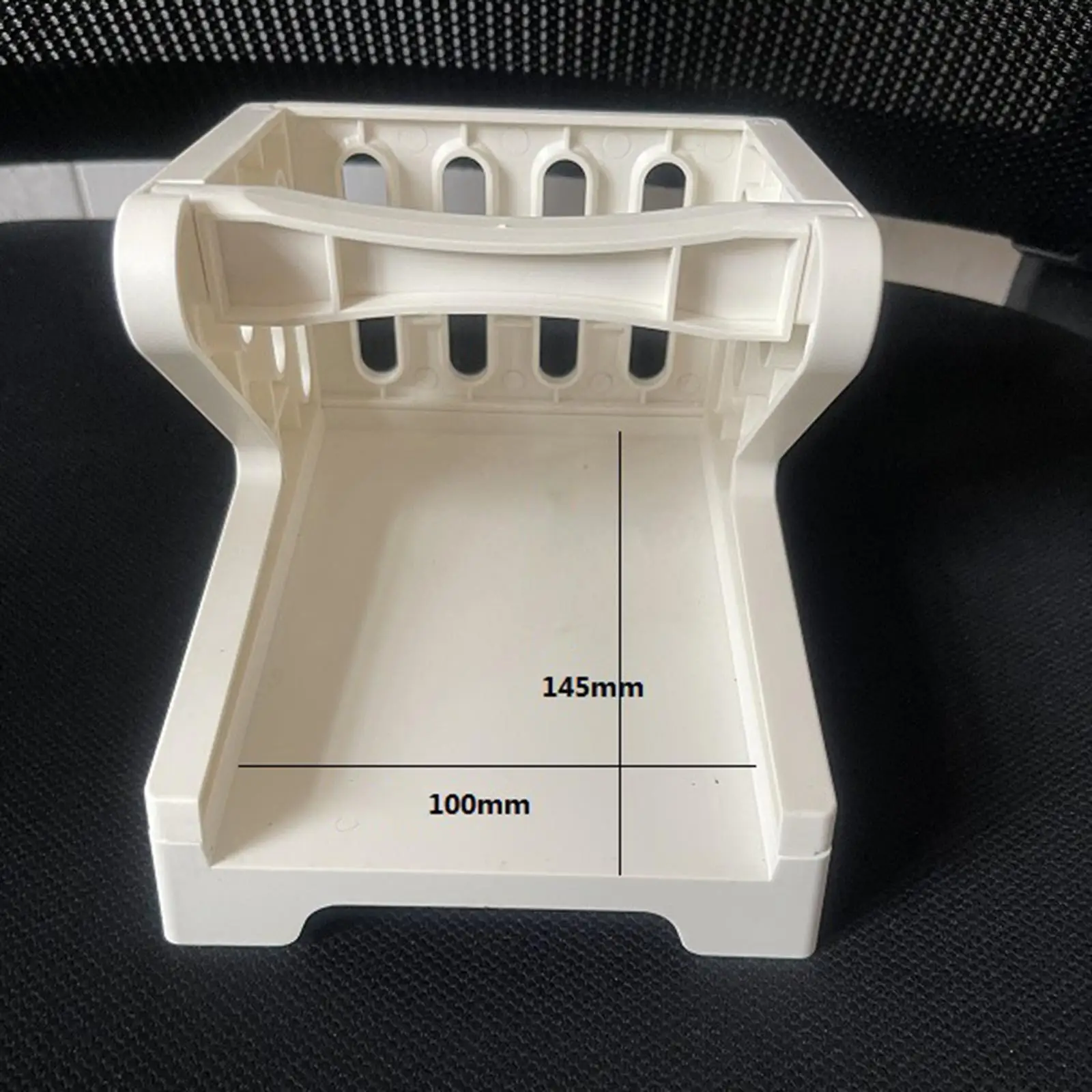 White Thermal Label Holder for Rolls and Fanfold Labels, Label Stand Shipping Supplies Label Holder, Shipping Label Stand