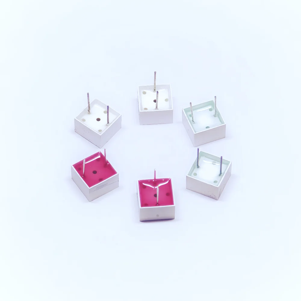 10PCS 10X10mm Flat Light Emitting Display KYX-10X10LED Flat Light Emitting Tube