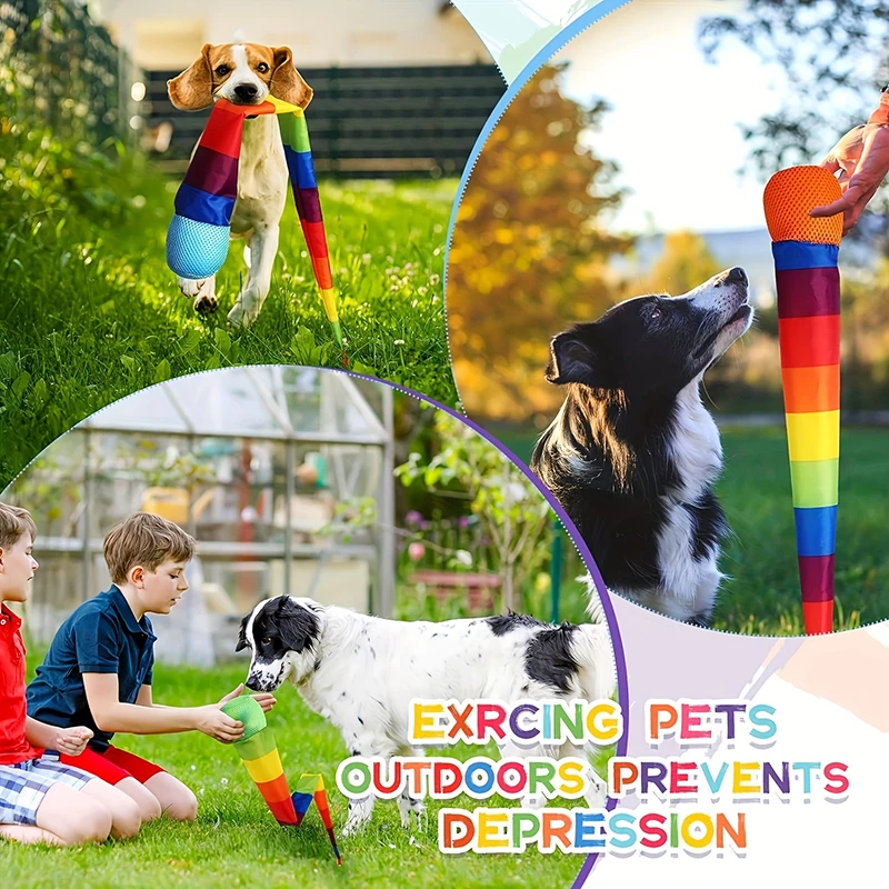 1-4PCS Rainbow Comet Ball Soft Tail Throwing Catching Ball for Indoor Outdoor Park Sports Coordination Training image 6