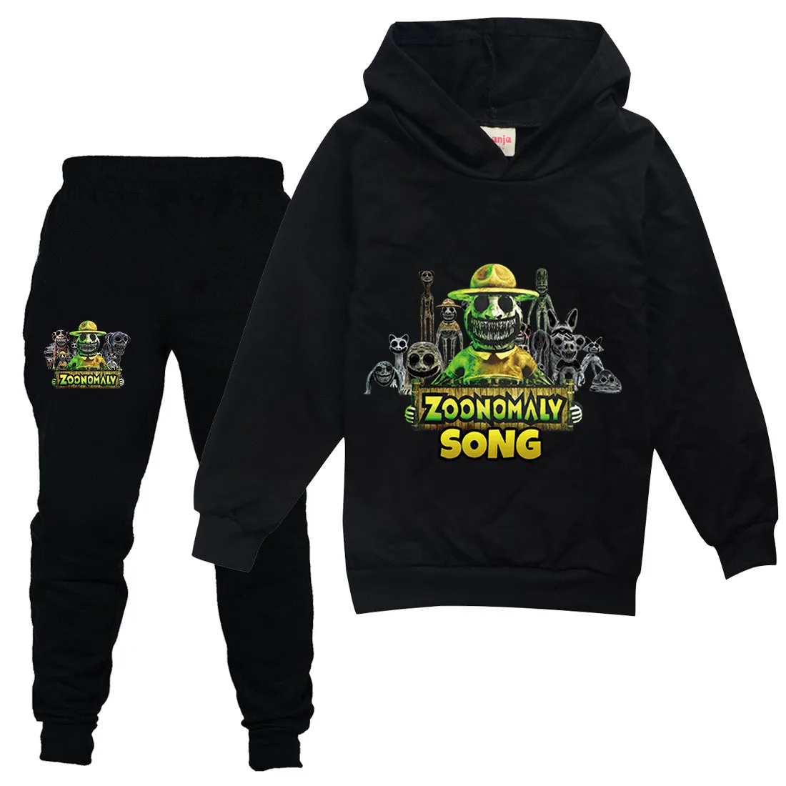 

Game Song Zoonomaly Hoodie Kids Fashion Hoody Sweatshirts Pants 2pcs Sets Boys Fall Long Sleeve Sportsuits Toddler Girls Outfits