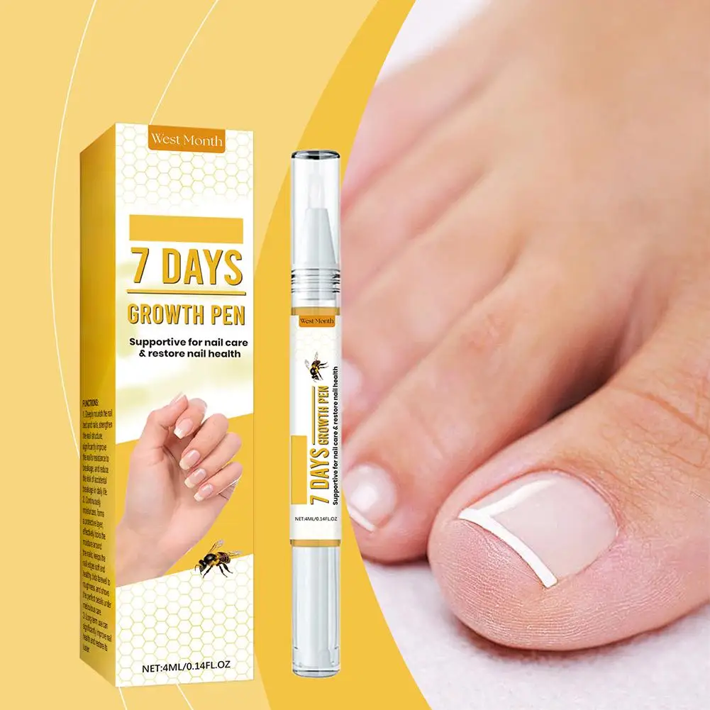 4ml Nail Repair Solution Essence Onychomycosis Anti-Infection Professional Repair Nail Care Moisturizing Fungus Products B2V8