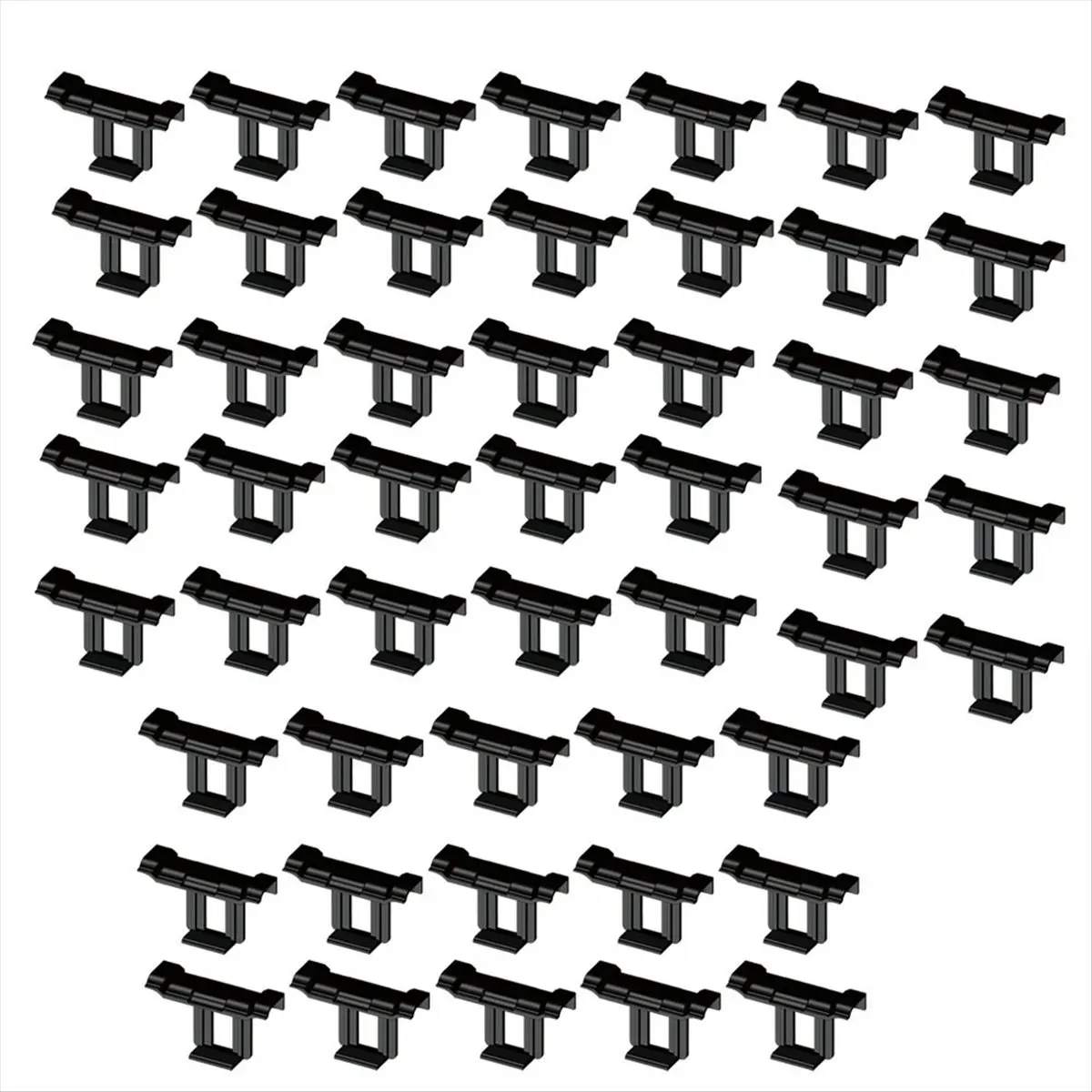 Welcome Deal~50PCS 30mm Solar Panel Water Drainage Clips Photovoltaic Panel Water Drained Clip Auto Remove Stagnant Water Dust