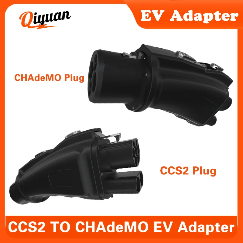 200A CCS2 To Chademo Universal Car EV Adapter 1000V Electric Vehicle DC Charging Station CCS COMBO 2 To CHADEMO Socket Car