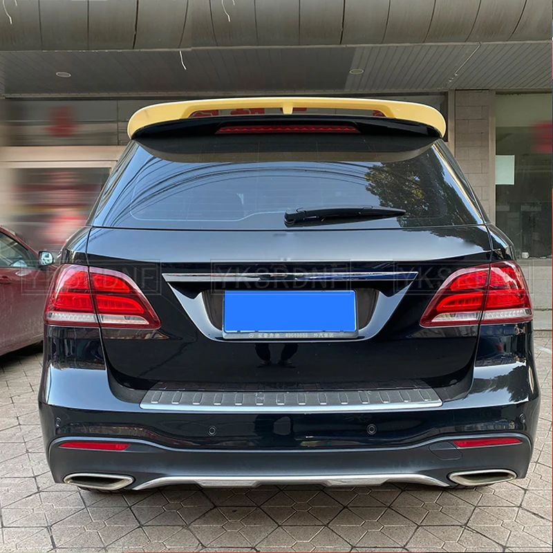 For Mercedes-Benz GLE Grade ML-Class W166 2014-2018 GLE350 400 ML350 400 Spoiler Trunk Spoiler High Quality ABS Plastic Spoiler