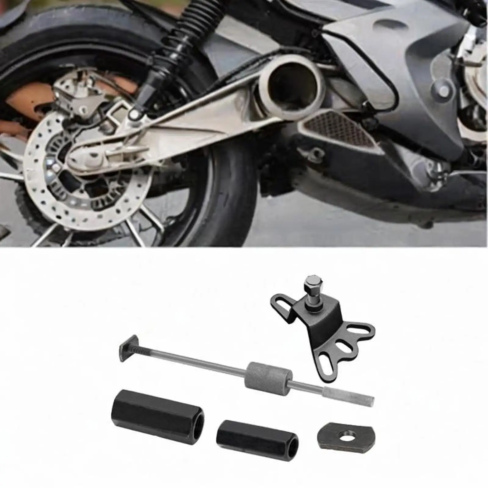 

Half Axle Brake Drum Removal Tools Bike Repair Tool Portable Wheel Hub Puller Brake Drum Puller for Motorcycle Home Use