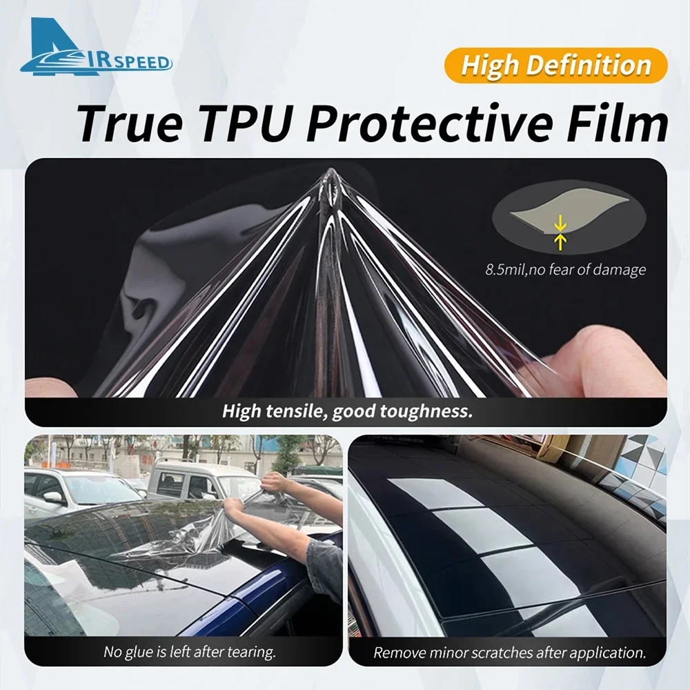 TPU Ice Armor Pre-Cut Sunroof Protection Film for Tesla Model Y Juniper 2025 2026-UP ModelY Heat Insulation Car PPF Accessories