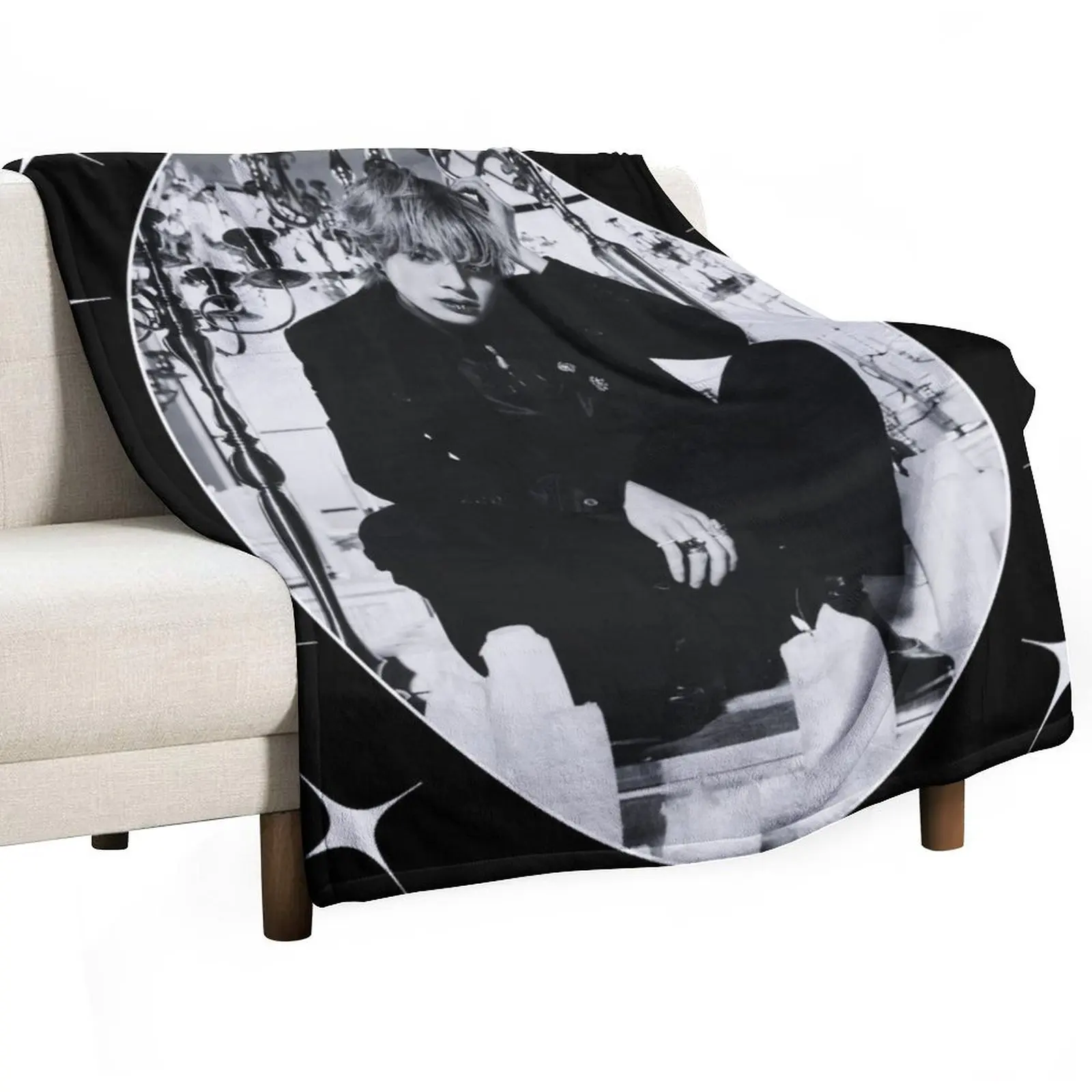 

Jake Enhypen Throw Blanket Decorative Throw halloween Weighted Fashion Sofas Blankets