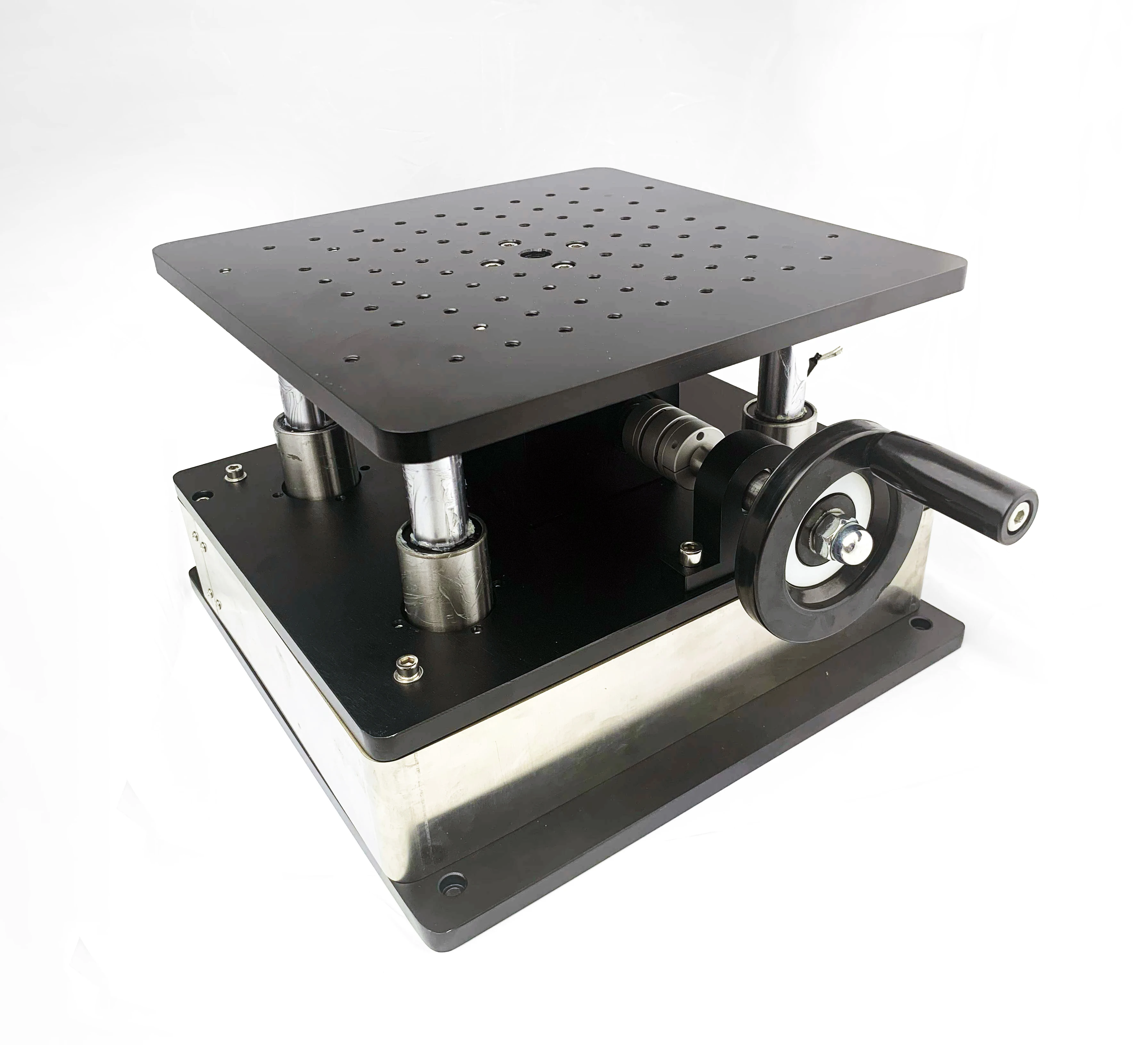 XmsjHigh-Load Manual Screw Lift Stage Long Travel Vertical Positioning Platform