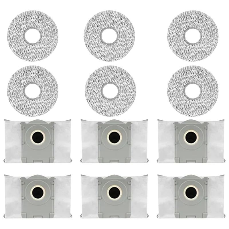 B47B-أكياس الغبار ومنصات الممسحة لاستبدال ECOVACS DEEBOT T50 Max / T50 Pro / T50 Omni / T50 Pro Omni أجزاء المكنسة الكهربائية