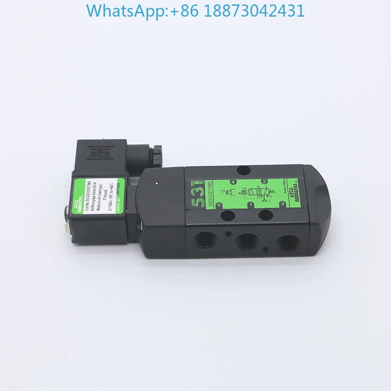 

ASCO explosion-proof solenoid valve SCG 531C017ms/C018ms G531C001ms/C002ms two-position five-way valve.