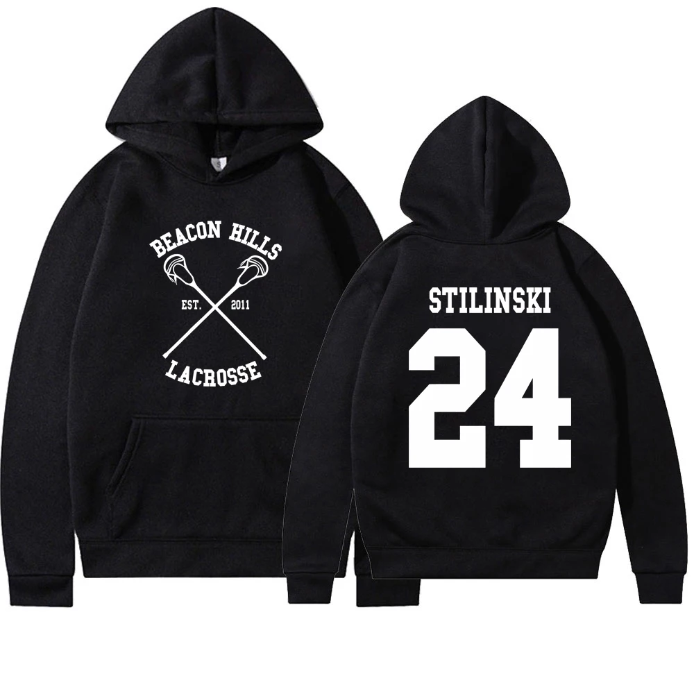 Teen Wolf Hoodies STILINSKI 24 LAHEY 14 MCCALL 11 Fashion Print Streetwear Men Women Sports Sweatshirts Hoodie Harajuku Clothing