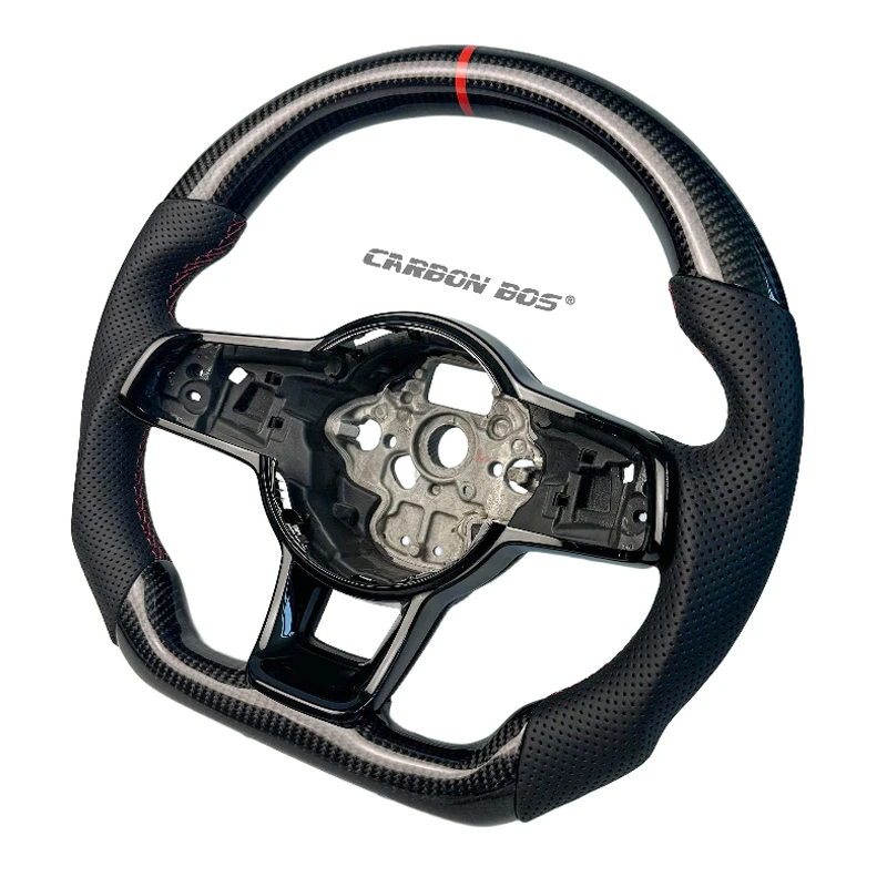 

Personalized Carbon Fiber Steering Wheel For Volkswagen MK7 GTI GTS GTD GTE Sport Steering Wheel
