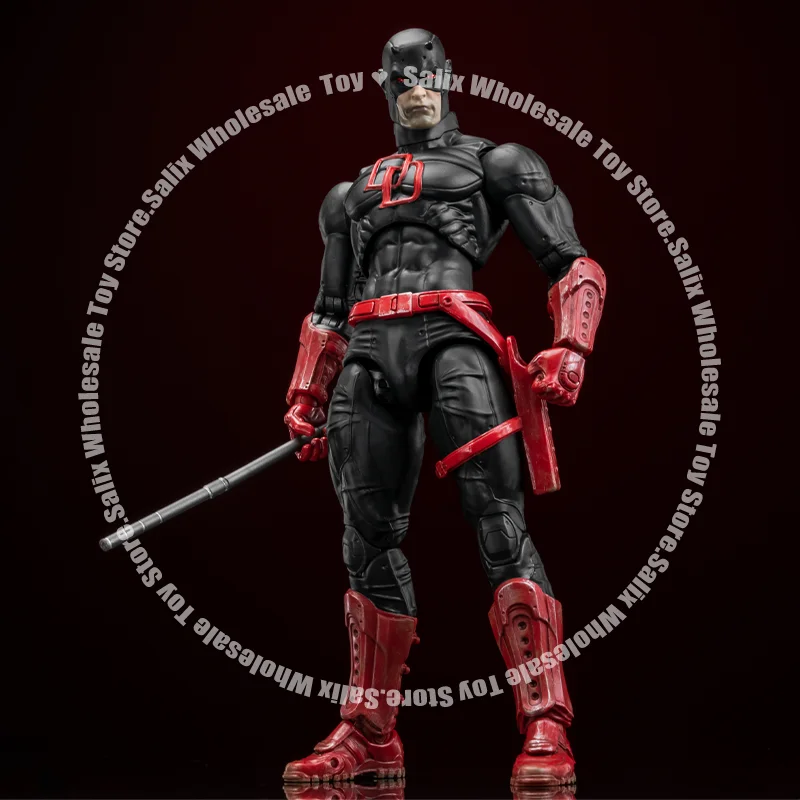 New FLEFTOYS MURDOCK Daredevil Action Figure Billy Club 18cm