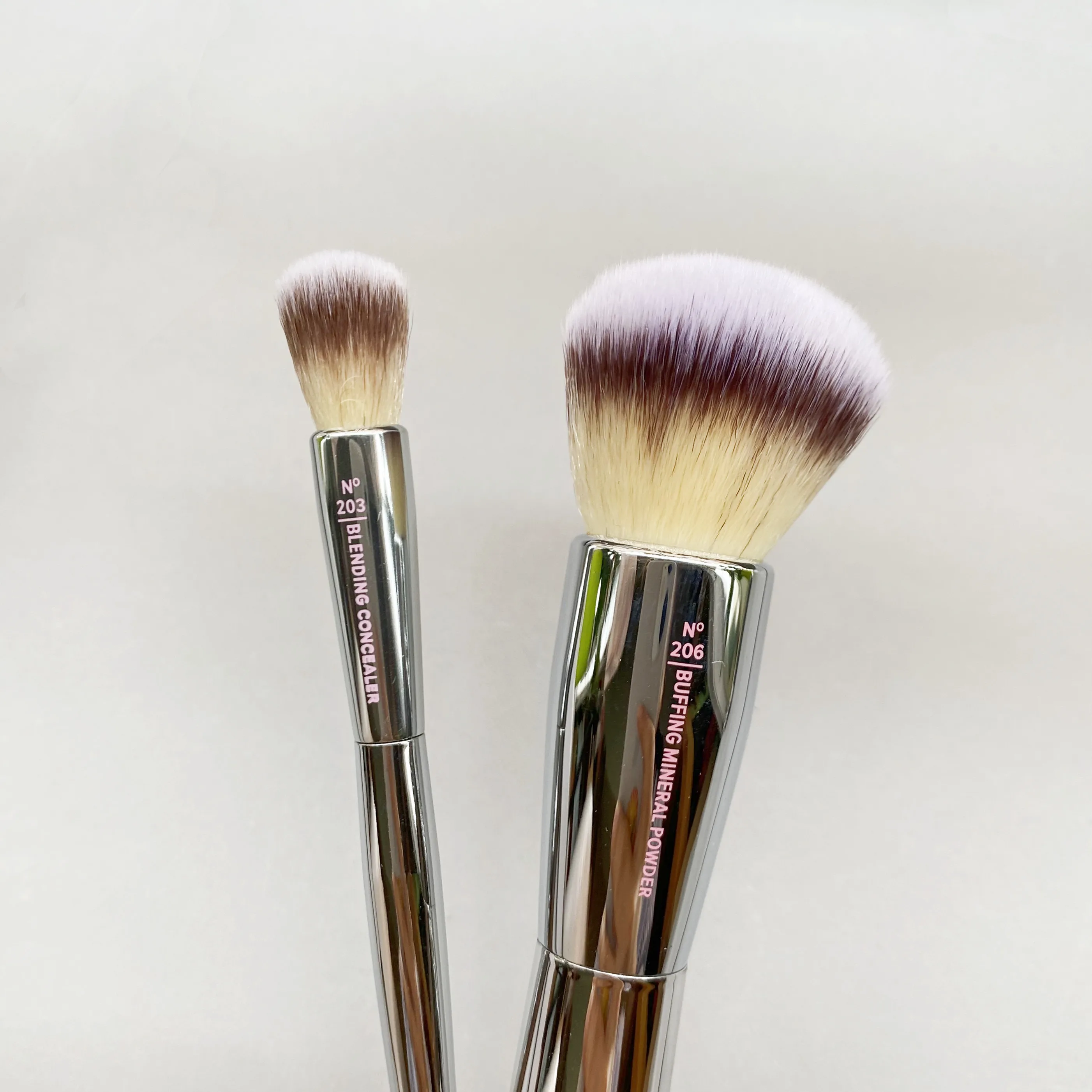 Love Beauty Fully Makeup Brushes Blending Concealer 203 Buffing Mineral Powder 206 - Round Foundation Eyeshadow Cosmetics Tools