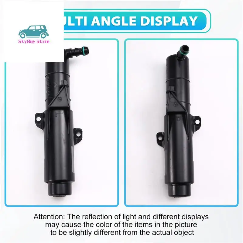 

Car Headlight Washer Nozzle 61677157120 Car Headlamp Cleaning Jet Pump Head Water Spray Nozzle For BMW Mini 61677157119