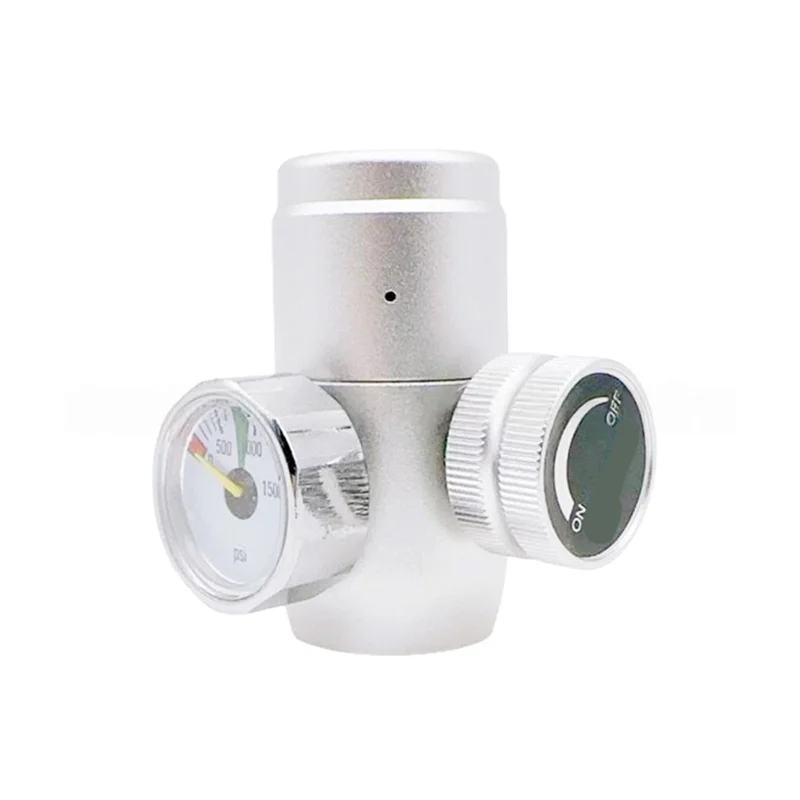 ABZV-para elaboración casera Compatible con cilindro de Soda Sodastream conector de llenado rápido TR21-4 roscado para válvula microajustable