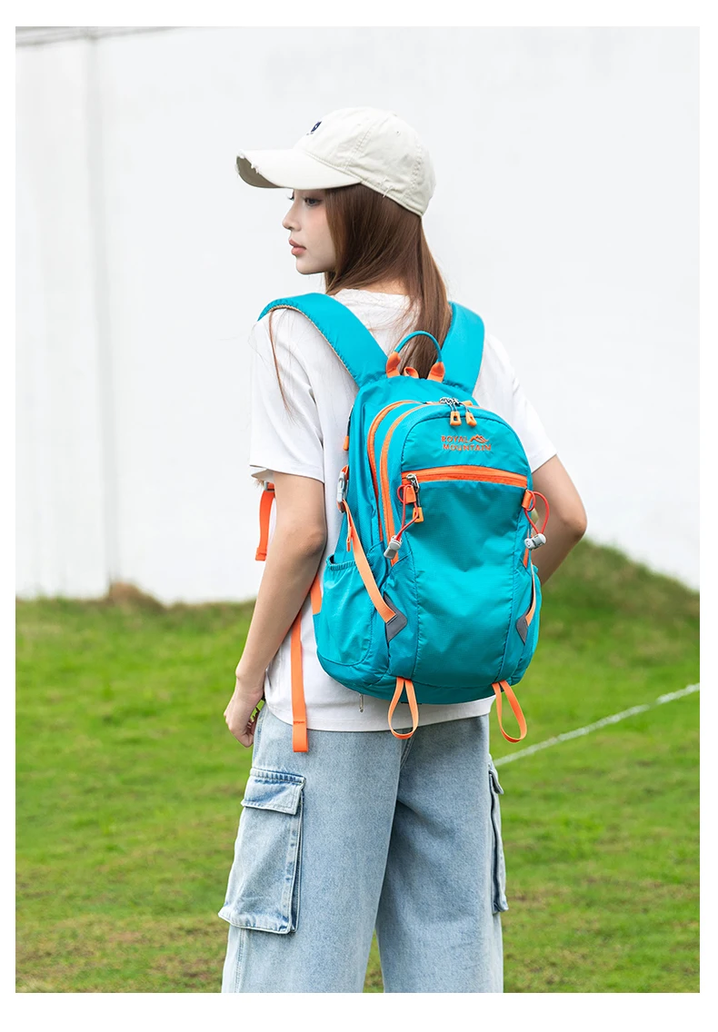 20L & 30L Auswahl Leichtgewichtiger Freizeitrucksack Unisex-Design mit Regenschutz Wasserabweisendes Gewebe Laptopfach – Detail 17