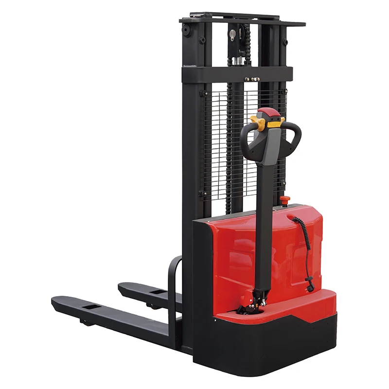 

ELES-15J Electric Walkie Stacker Forklift with 3M/3.5M Lift Height 1200kg 1500kg 3300lbs Capacity