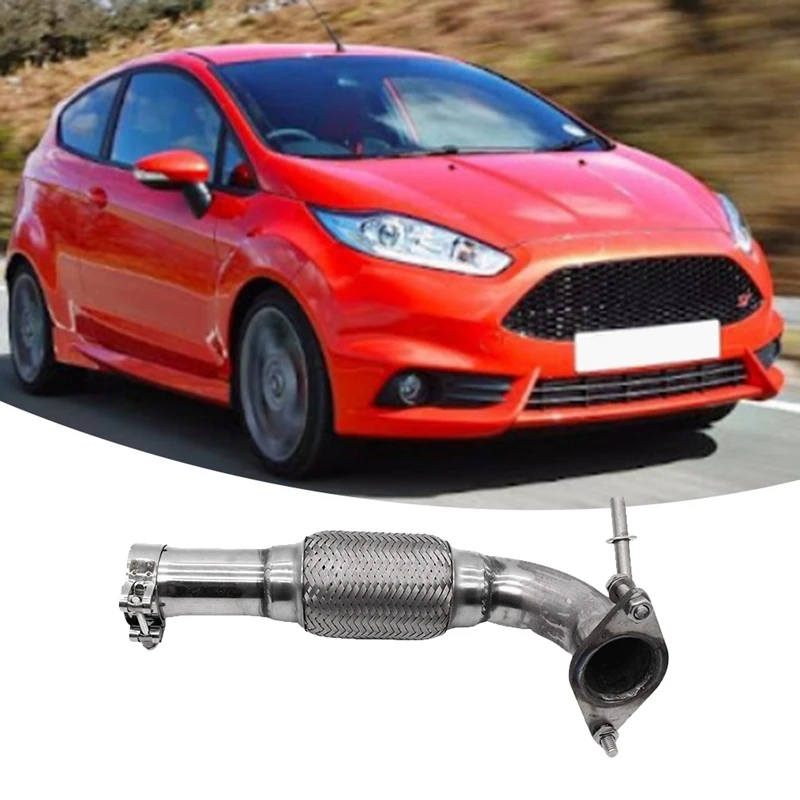 

Автомобильные выхлопные сильфоны для Ford Fiesta Mk7 Mk7.5 1.0 Ecoboost 2008-2016, запасные части для выхлопной трубы автомобиля