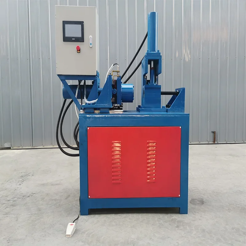 Automatic Pipe Shrinking Machine Steel Pipe Tube Head Reduce Diameter Joints Pressing End Forming Machine Tube Reducing Machine