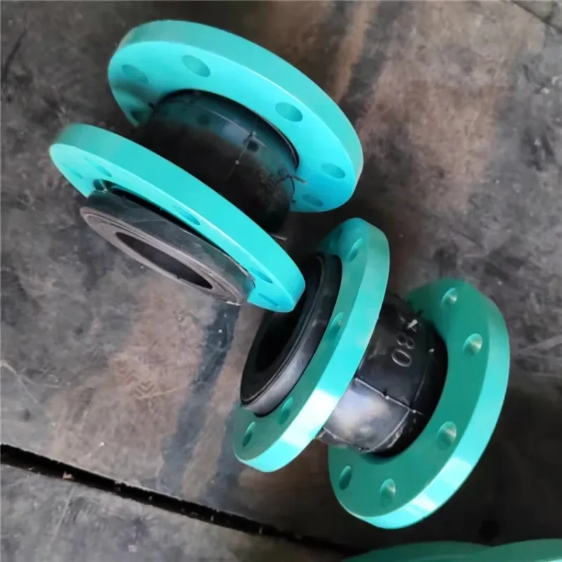 

KXT-type flexible rubber soft connection with flexible shock-absorbing throat DN100 rubber nozzle