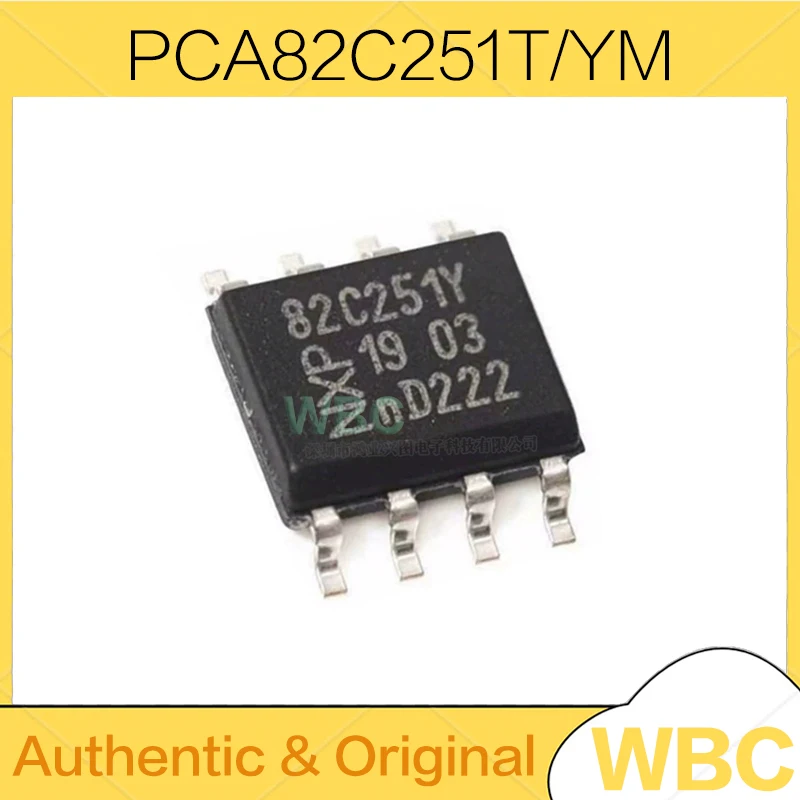 

10Pcs/Lot PCA82C251T/YM 82C251Y SOP-8 CAN bus transceiver chip New original