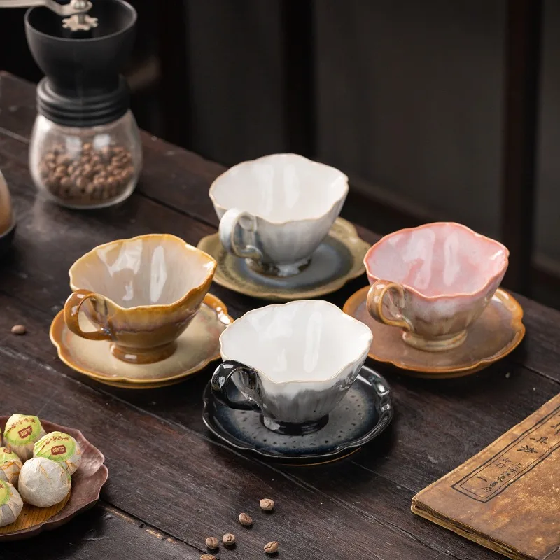 Makeup Creative Ice Cream Bowl,Gradient Painted Ceramic Cup,Dish,Dining Table,Coffee Cup,Milk Cup,Afternoon Tea, Juice Container