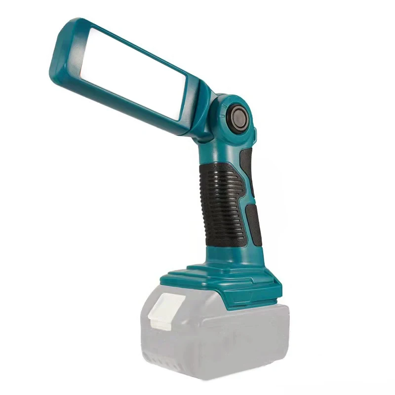 12W 1000LM LED Work Light for Ryobi/Dewalt/Makita/Milwaukee Battery Flashlight Cordless Powered Spotlight  Floodlights With USB