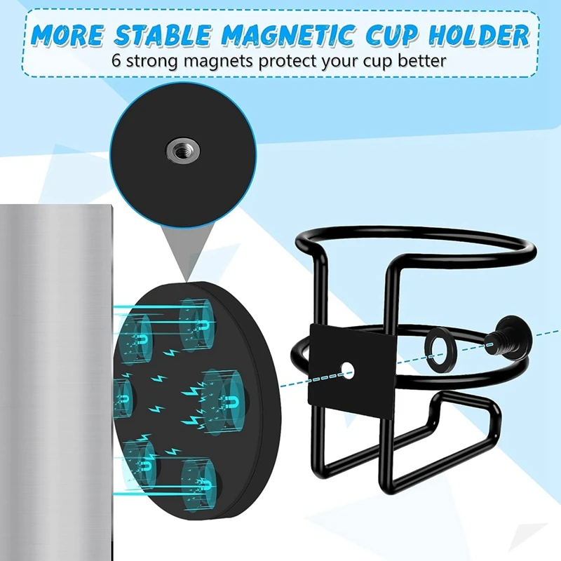 Cup Holder Beverage Magnetic Drink Holder Magnetic Can Drinks Holder Magnetic Cup Boat Drink Holder Bottle Holder