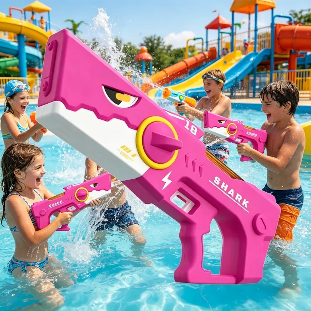 pistola-de-Agua-eletrica-shark-de-alta-pressao-absorve-Agua-automaticamente-brinquedos-de-verao-para-festa-ao-ar-livre-praia-e-piscina-para-criancas