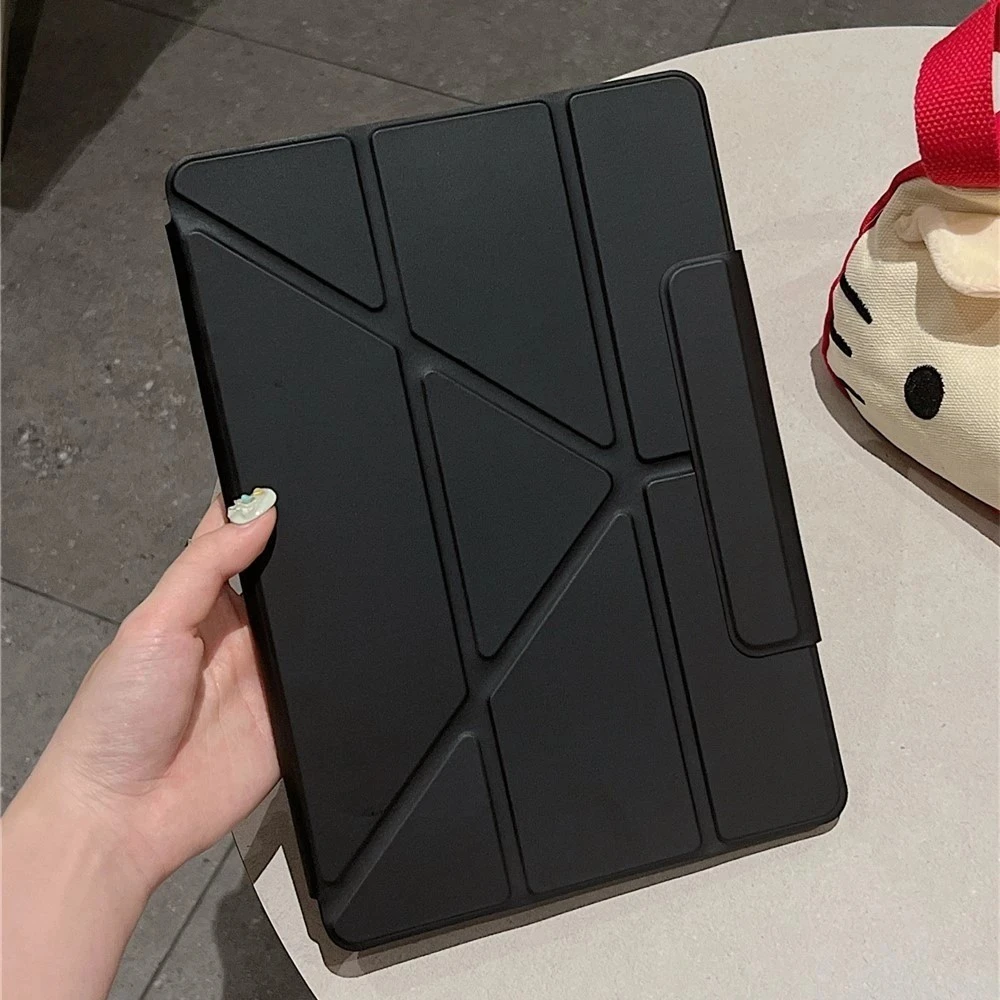 Multi-Folding Case for Xiaomi pad 5 11 inch Y-Folding PU Leather magnetic Stand Shockproof cover for Mi pad 5 pro 11 inch funda