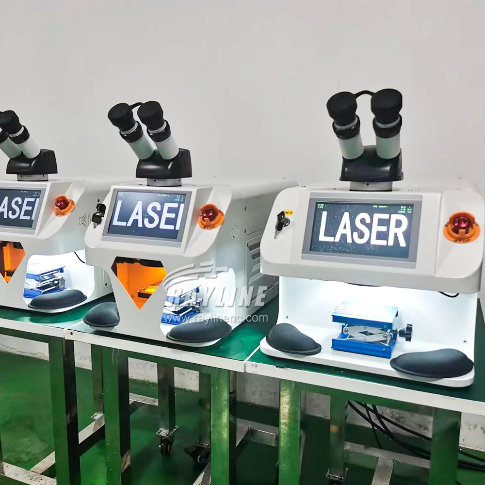 Laser Solder Only 25kgs Mini Portable 200W 100J YAG Laser Welding Machine For Gold Silver Jewelry CCD Screen Observation