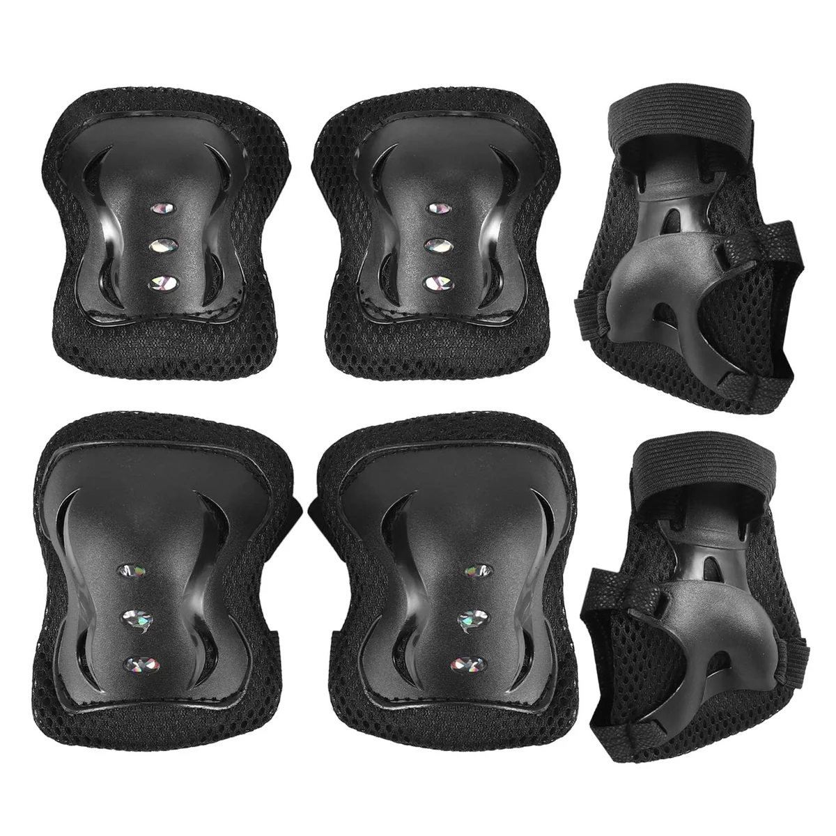 Knee Pad Elbow Pads Guards Protective Gear Set for Roller Cycling Bike Skateboard Inline Skatings Scooter Riding Sports