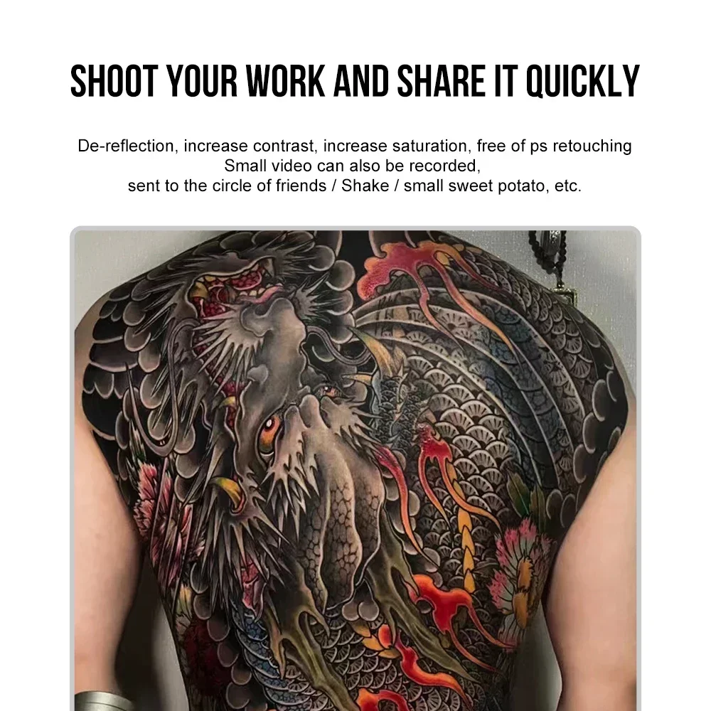 Professional Photography Fill Light Artifact for Tattooist Works Video Recording Makeup Selfie WJ Tattoo Supply