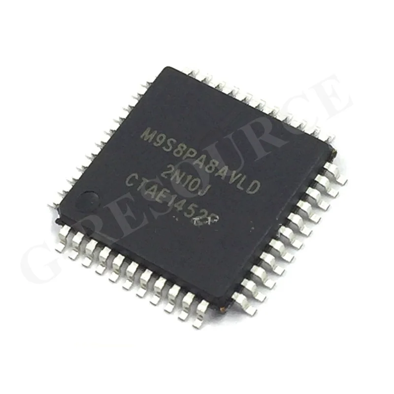 (2pcs) M9S8PA8AVLD LQFP-44 Microcontroller, 8-Bit, HC08/S08 CPU, 16K FLASH, CMOS