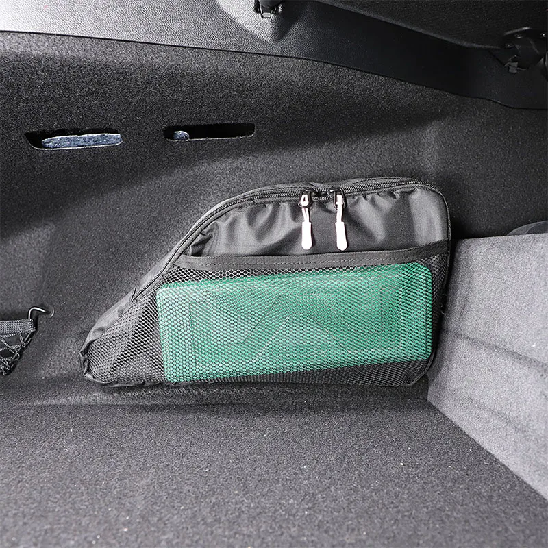 

For Toyota GR Supra MK5 A90 2019-2024 Oxford Cloth Black Car Trunk Storage Bag Multifunctional Organizer Toolkit Car Accessories