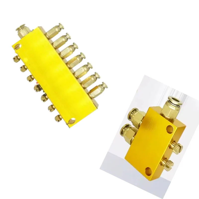Industrial grade adjustable oil separation and drainage machine tool equipment accessories lubrication system oil distributor