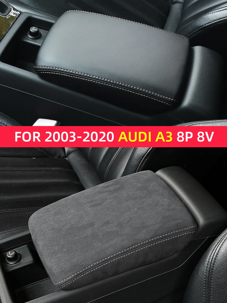 For Audi A3 8P Accessories 2003-2012 2013-2016 2017-2019 2020 8V S3 Interior Protective Cover For Car Center Console Armrest box